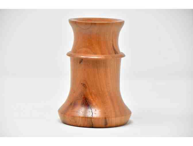 Cherry Wood Vase