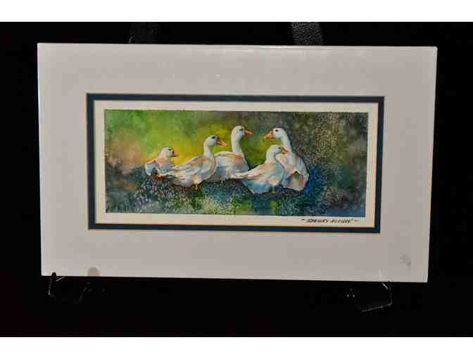 Geese Watercolor