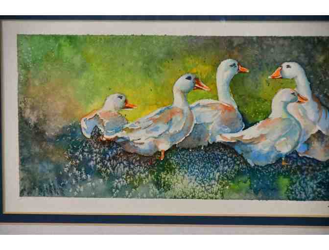 Geese Watercolor