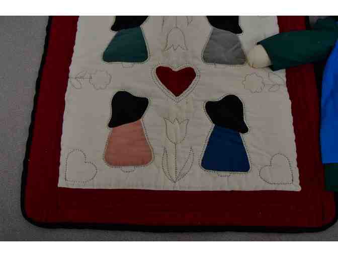 Amish Doll + Quilt
