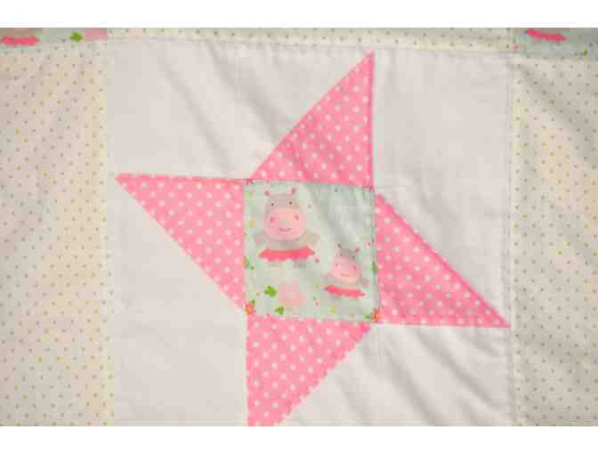 Hippos Baby Quilt