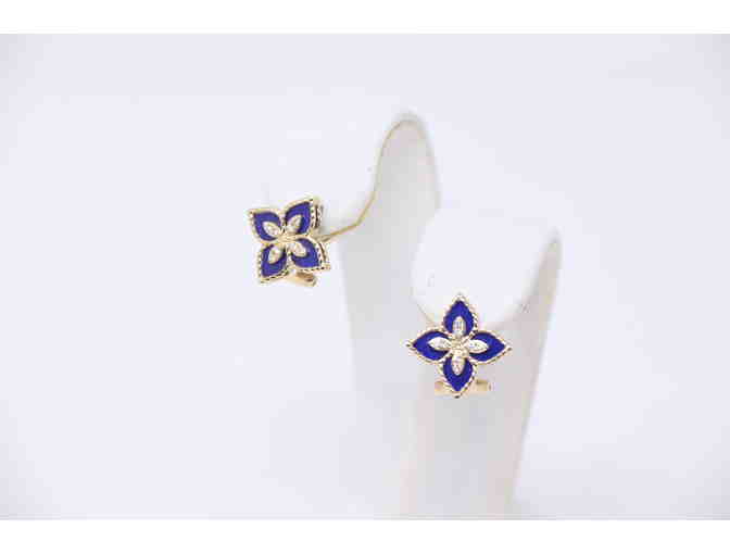 Alhambra Lapis Earrings