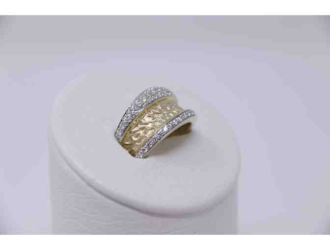 Breo Diamond & Yellow Gold Ring