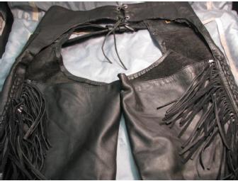 Real leather chaps