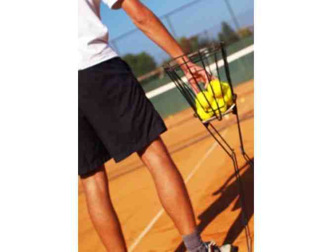 Tennis Lesson with Robert Sampson, Tennis Pro & WV Academy Headmaster
