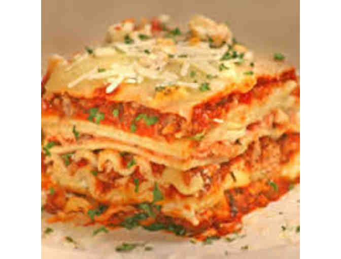 Too tired to Cook? Lasagna Dinner for Four