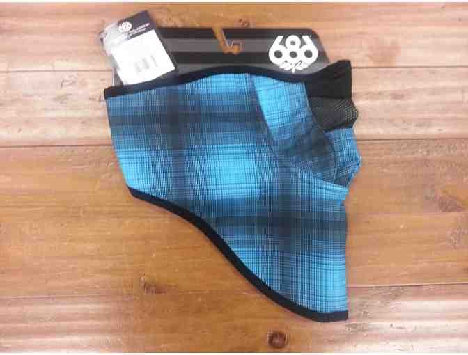 Face Mask - Blue Plaid, by 686