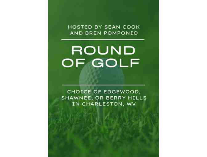 Round of Golf with Bren Pomponio and Sean Cook - Photo 1