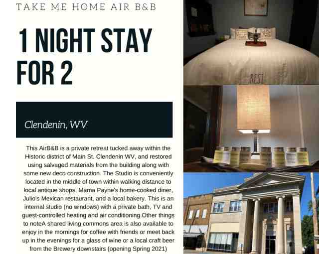 One Night Stay for 2 at the Brand New Take Me Home Air B and B - Photo 1