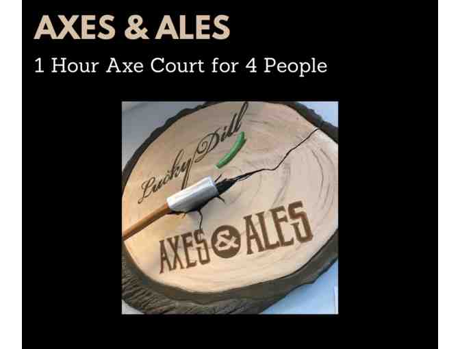 Axes &amp; Ales 1 Hour Axe Court for 4 - Photo 1