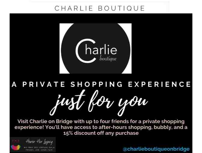 Private Shopping Experience at Charlie on Bridge Boutique - Photo 1