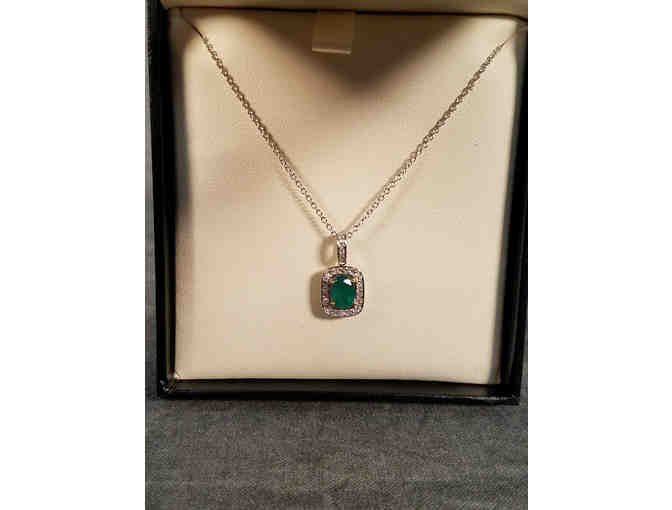 Emerald Pendant Necklace - Fred Meyer/Littman Jewelers