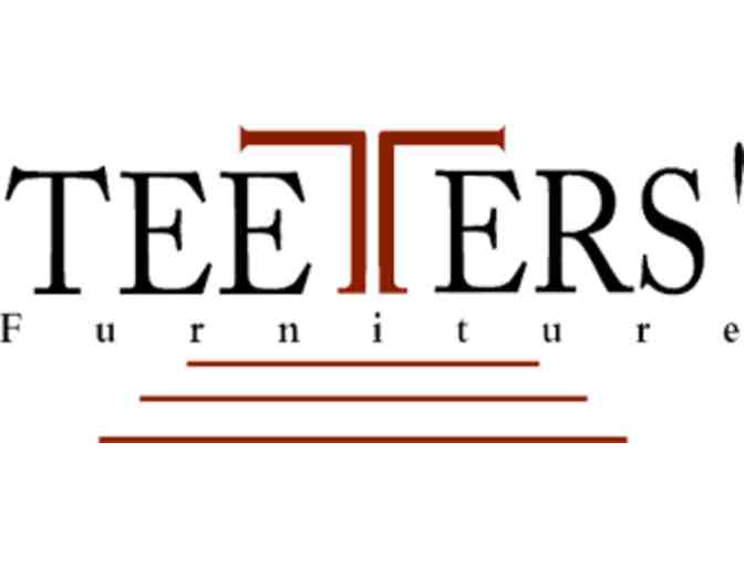 $100 Gift Certificate to Teeter's Furniture