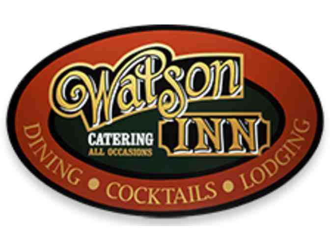 1 Night Stay - King Jacuzzi Suite with Dinner for two at the Watson Inn