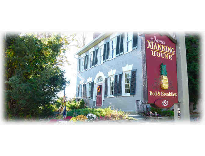One Night Getaway Lodging at The James Manning House Bed & Breakfast