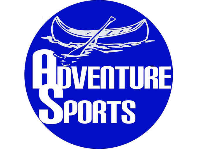 100$ Gift Certificate for a Canoe, Kayak, Raft rental from Adventure Sports