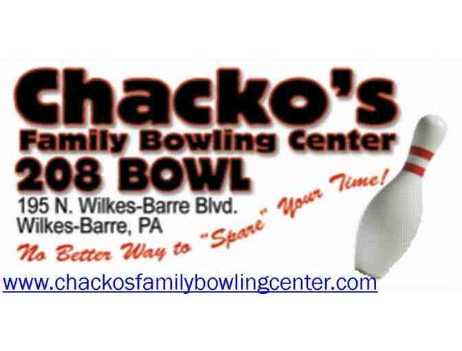 10 Free Games of Bowling at Chacko's Family Bowling Center