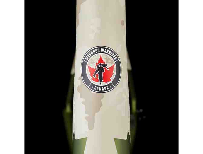 Cervelo C5 Custom Painted Wounded Warriors Canada Frame