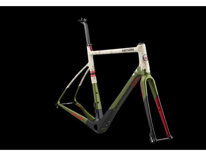 Cervelo C5 Custom Painted Wounded Warriors Canada Frame