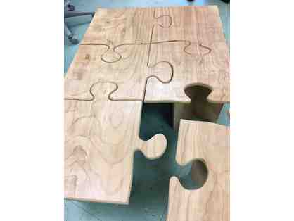 Table or Stools? - Handmade Puzzle Table by WWS Parent