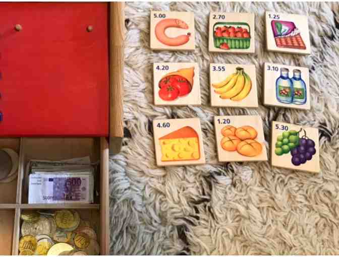 Wood Toy Cash Register (gently used)