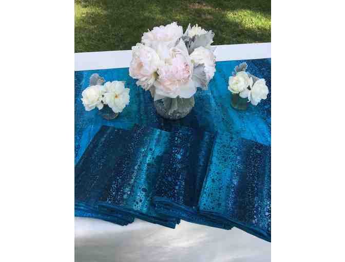 Ocean Inspired Linen & Vase Set