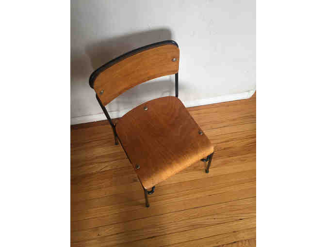 Vintage Wood Chair, child size