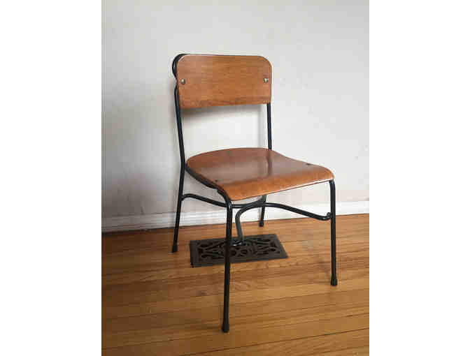 Vintage Wood Chair, child size