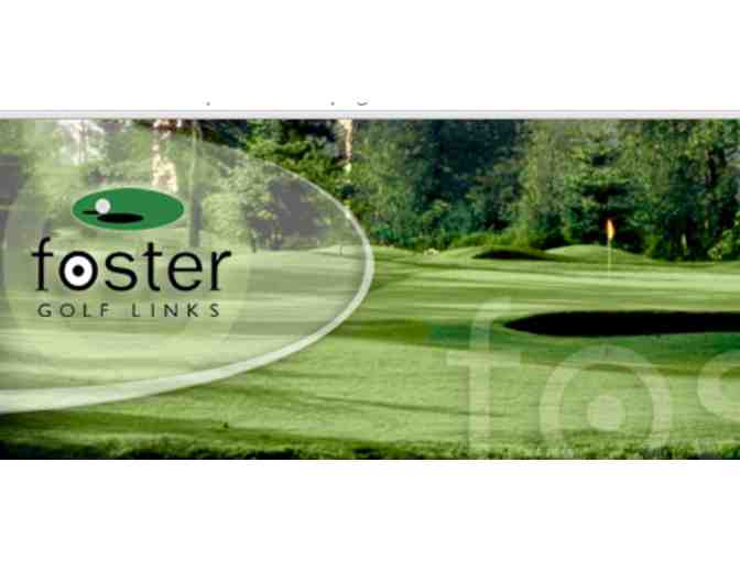 Four Rounds of Golf with Carts at Foster Golf Links