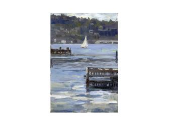 Jim Mott Sailboat Limited Edition Giclee Print, Unframed
