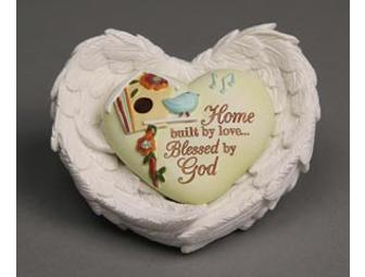 Pavilion Gift Co. offers a Home 3 x 3.5' Heart/Wing Gift Set'