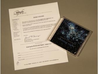 Pair of Tickets to any Madrigalia Concert in the 2013-2014 Season plus their Shining Night' CD'