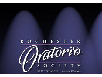 Rochester Oratorio Society offers a Pair of Tickets for the 2013-2014 Season