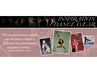 Inspiration Dance Wear offers a $10 Certificate