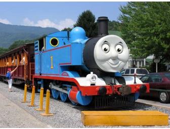 Medina Railroad Museum offers a Family Four Pack of Tickets to a Day Out With Thomas on May 10th