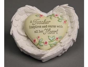 Pavilion Gift Co. offers a Teacher 3 x 3.5' Heart/Wing Gift Set'