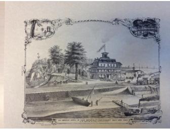 A Friend of WXXI offers a set of six lithographs: quality reprints of LOCAL HISTORICAL INTEREST