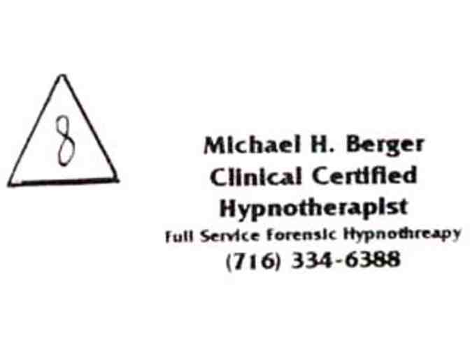 Certificate for 1 hour hypnosis session from Berger Hypnosis