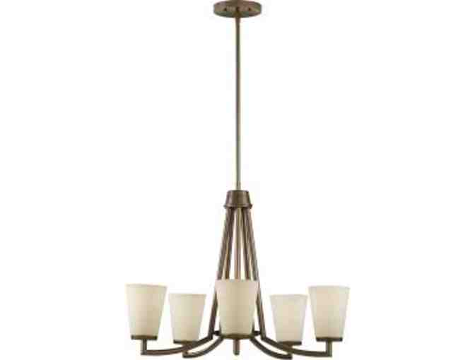 Chandelier from the Tribeca Collection by Murray Feiss