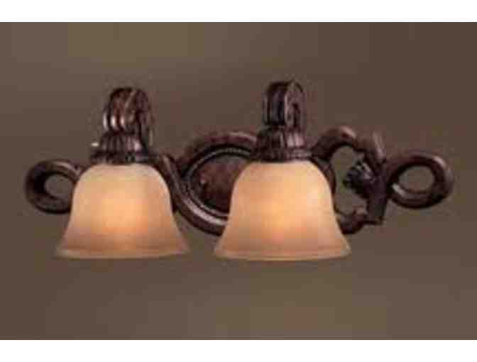 CLASSIC STYLE BATH BRACKET FROM THE SCARBOROUGH COLLECTION BY METROPOLITAN LIGHTING