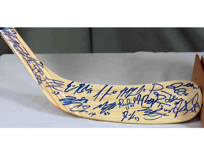 Autographed Hockey Stick from Rochester Americans Hockey