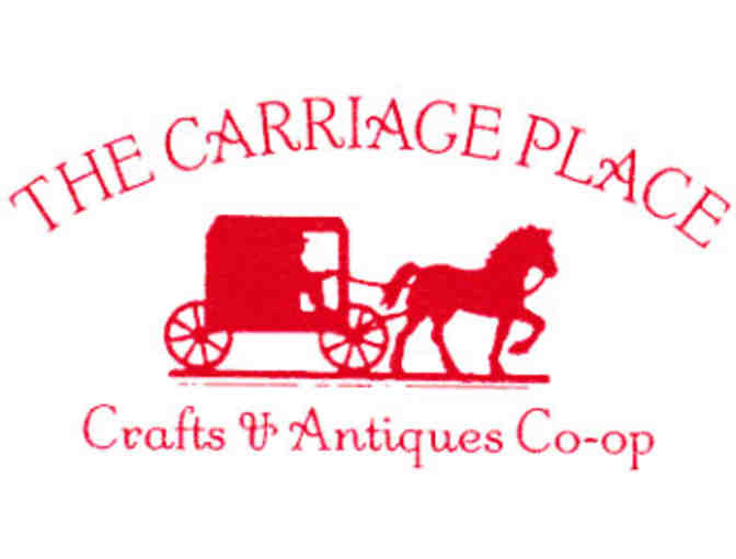 The Carriage Place Crafts & Antiques Co-op Certificate