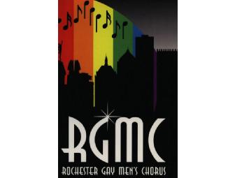 Rochester Gay Men's Chorus Certificate for Pair of Season Tickets