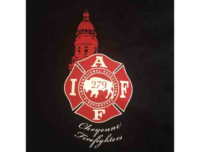 Firefighters Cheyenne 150th Anniversary Shirt Size Adult M - Photo 1