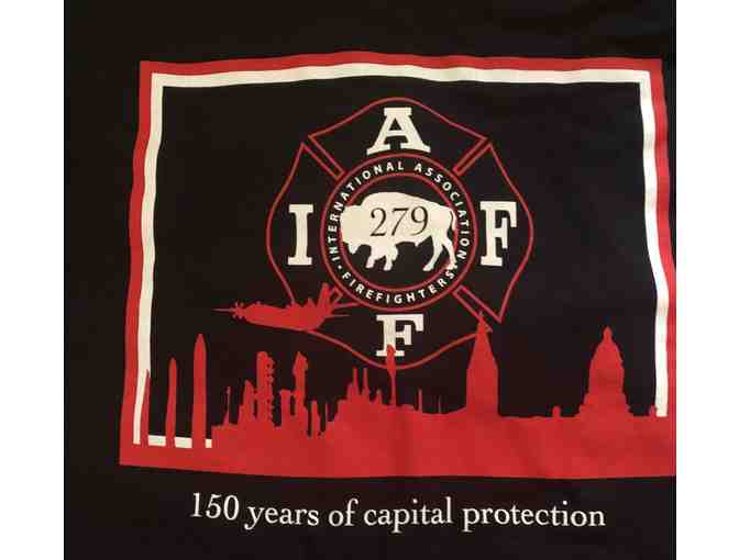 Firefighters Cheyenne 150th Anniversary Shirt Size Child's L