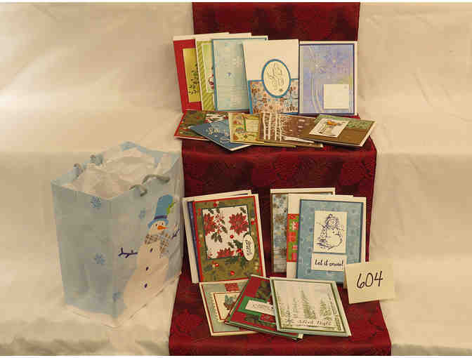 20 Beautiful Hand Crafted Holiday Cards (set) - Photo 1