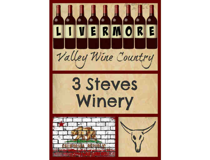 8 Person VIP Cellar Tour & Tastings at 2 award-winning Livermore Valley wineries
