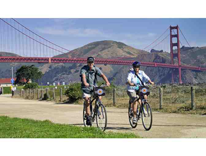 2 RT Tickets on Blue and Gold Ferry to Tiburon PLUS 2 Comfort Bike Rentals - Photo 2