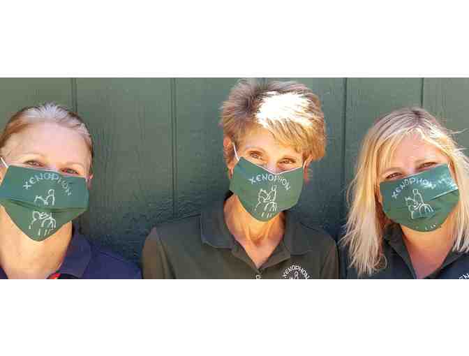 1 Xenophon Hunter Green Cloth Face Mask - Photo 1