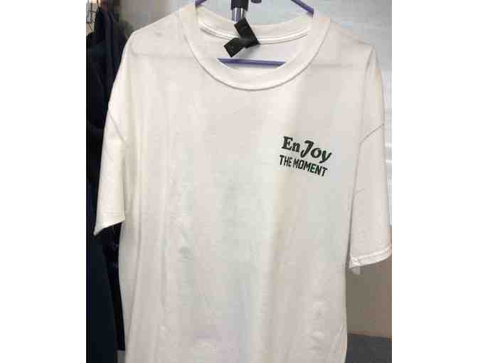 1 Xenophon T-Shirt Green Logo White Short Sleeve (buyer chooses size) - Photo 2